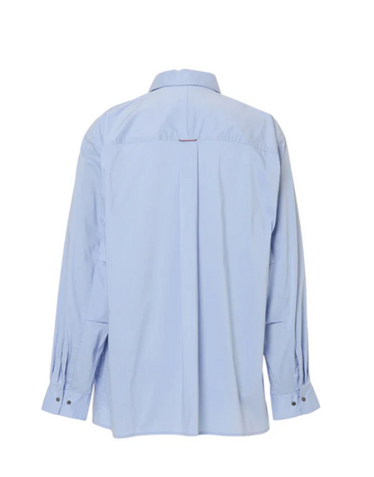 NANGA W POCKET T/C BOX版型雙口袋襯衫 男款