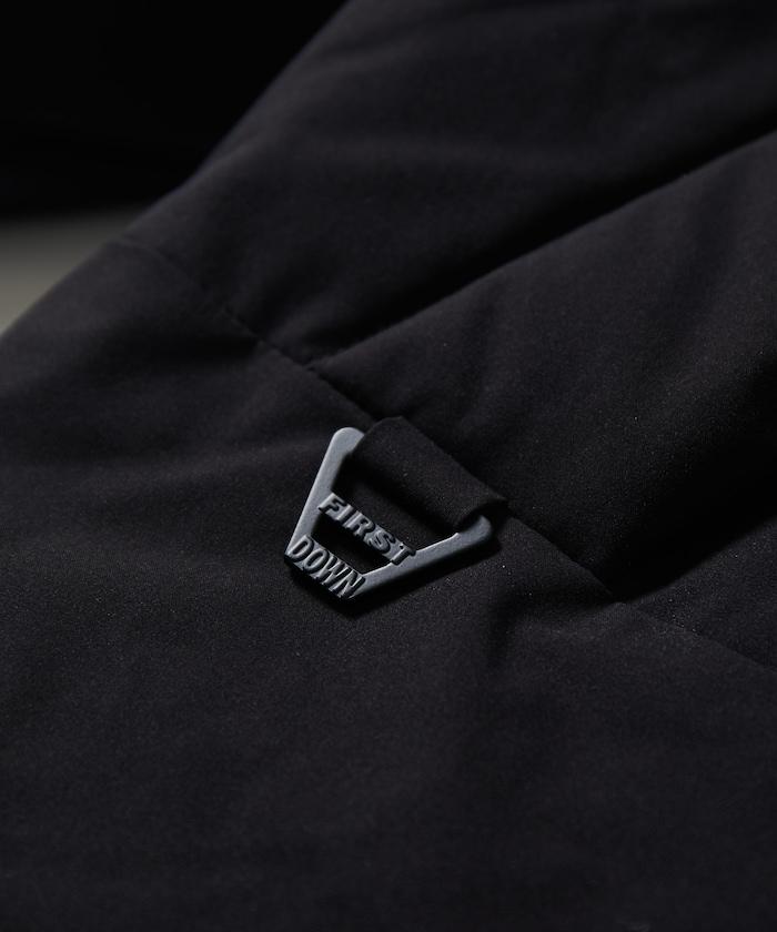 特別寬鬆版型拼接短款羽絨服