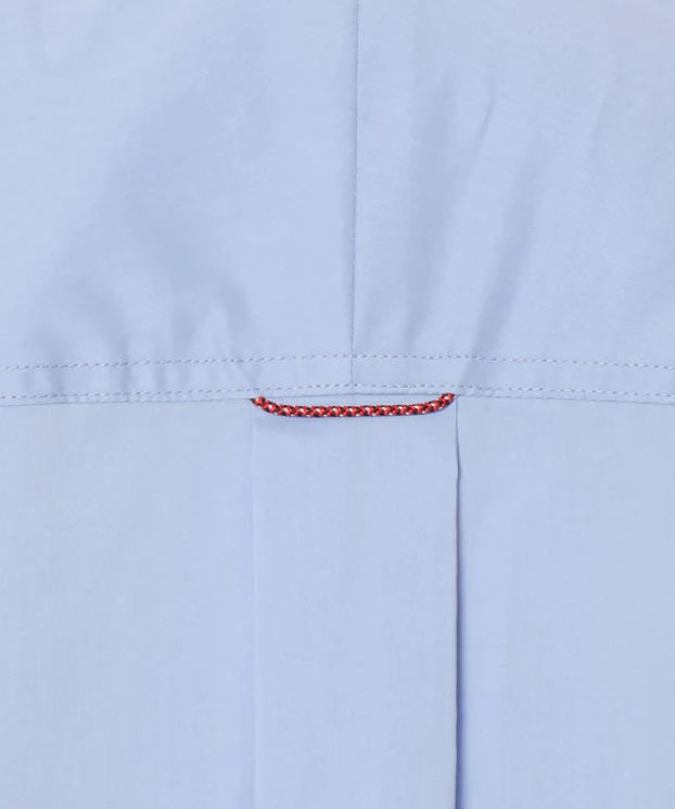 NANGA W POCKET T/C BOX版型雙口袋襯衫 男款