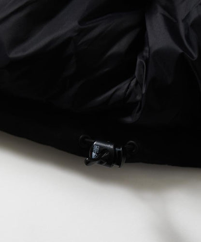 特別寬鬆版型拼接短款羽絨服