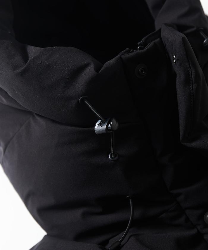 特別寬鬆版型拼接短款羽絨服