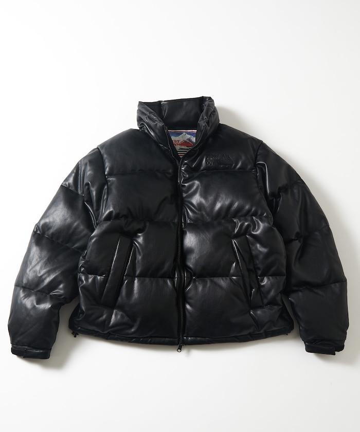 特別 皮革紅 泡泡羽絨 PU材質