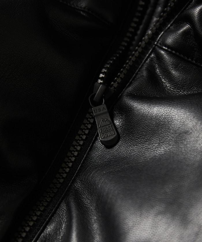 特別 皮革紅 泡泡羽絨 PU材質