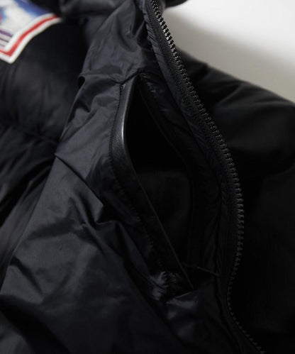 特別 皮革紅 泡泡羽絨 PU材質