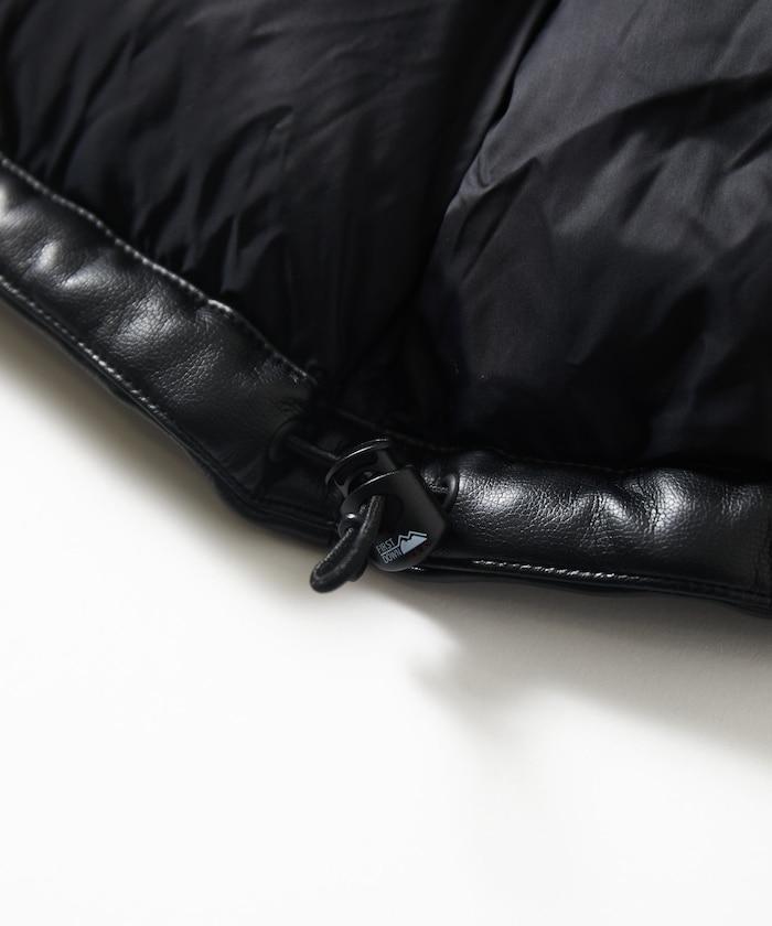 特別 皮革紅 泡泡羽絨 PU材質