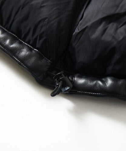 特別 皮革紅 泡泡羽絨 PU材質