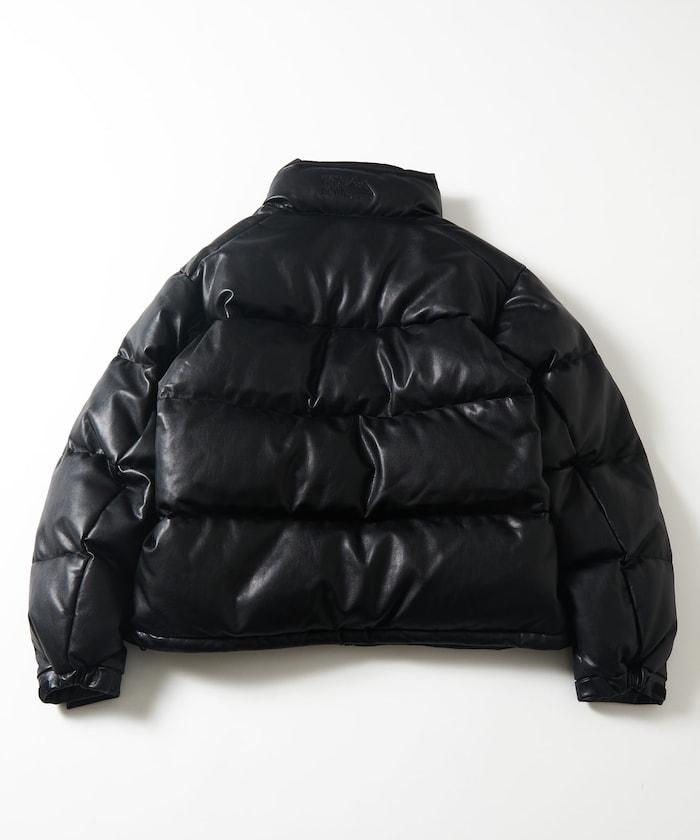 特別 皮革紅 泡泡羽絨 PU材質