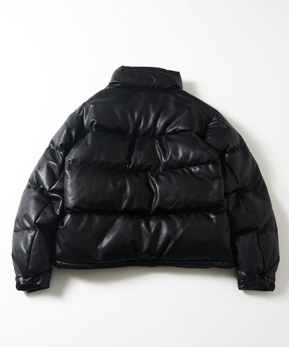 特別 皮革紅 泡泡羽絨 PU材質