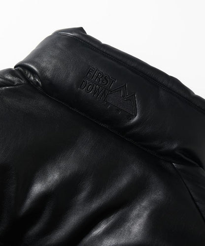 特別 皮革紅 泡泡羽絨 PU材質