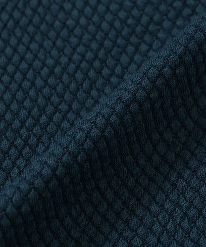 NANGA RINGER COLLAR 拼接設計圓領T恤