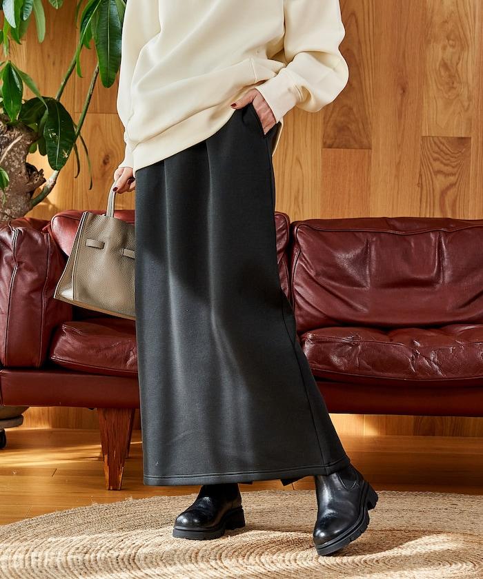 【套裝商品】粘合半拉鍊裙套裝