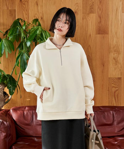 【套裝商品】粘合半拉鍊裙套裝