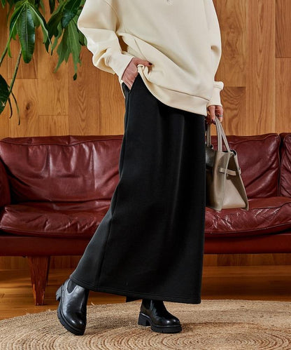 【套裝商品】粘合半拉鍊裙套裝