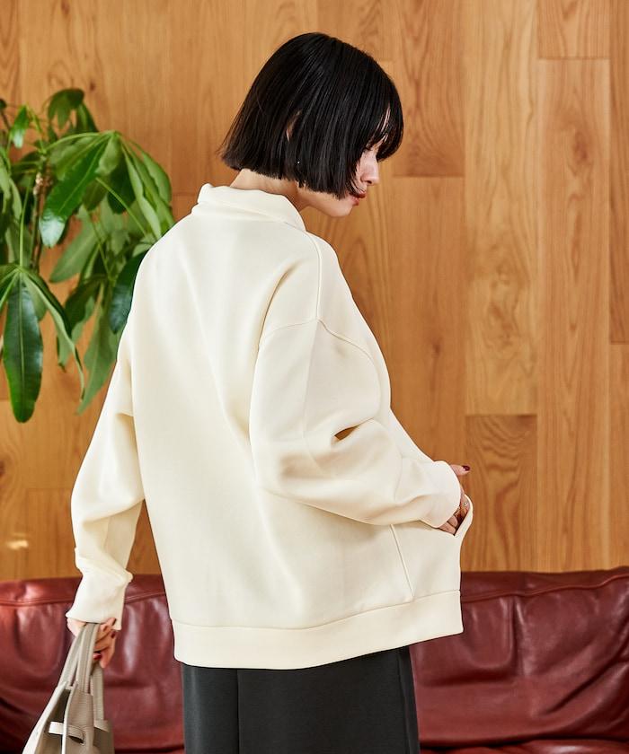 【套裝商品】粘合半拉鍊裙套裝