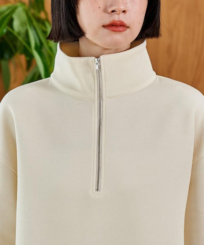 【套裝商品】粘合半拉鍊裙套裝