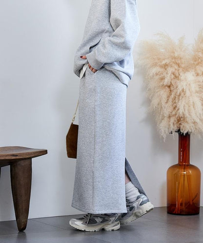 【套裝商品】粘合半拉鍊裙套裝