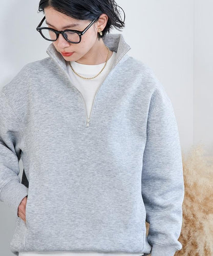 【套裝商品】粘合半拉鍊裙套裝