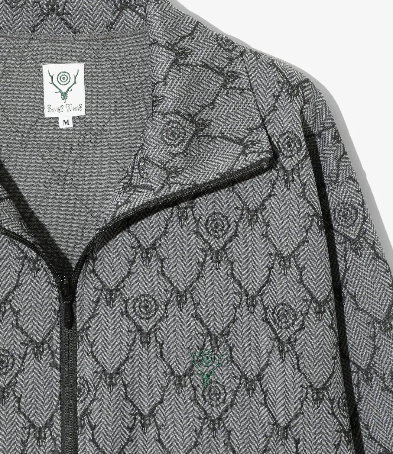 South2west8 Trainer Jacket - Poly Jq. Skull&Target 運動夾克