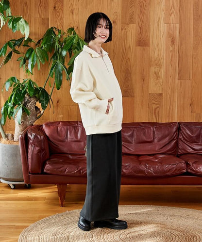 【套裝商品】粘合半拉鍊裙套裝