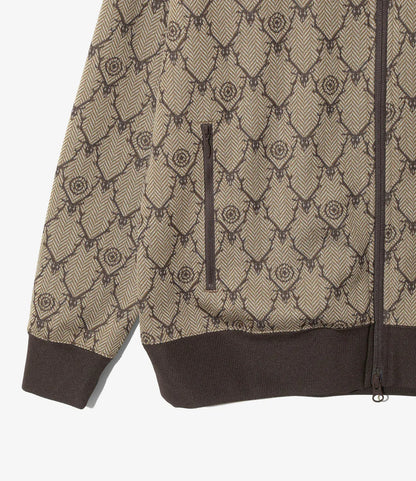 South2west8 Trainer Jacket - Poly Jq. Skull&Target 運動夾克