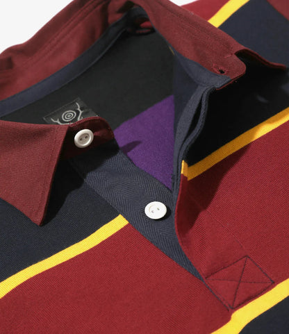 South2west8 拼色設計 棉質平紋布 Rugger Shirt 襯衫 Crazy Pattern A款