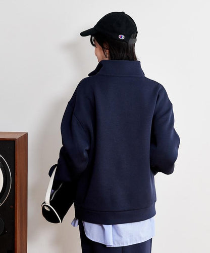 【套裝商品】粘合半拉鍊裙套裝