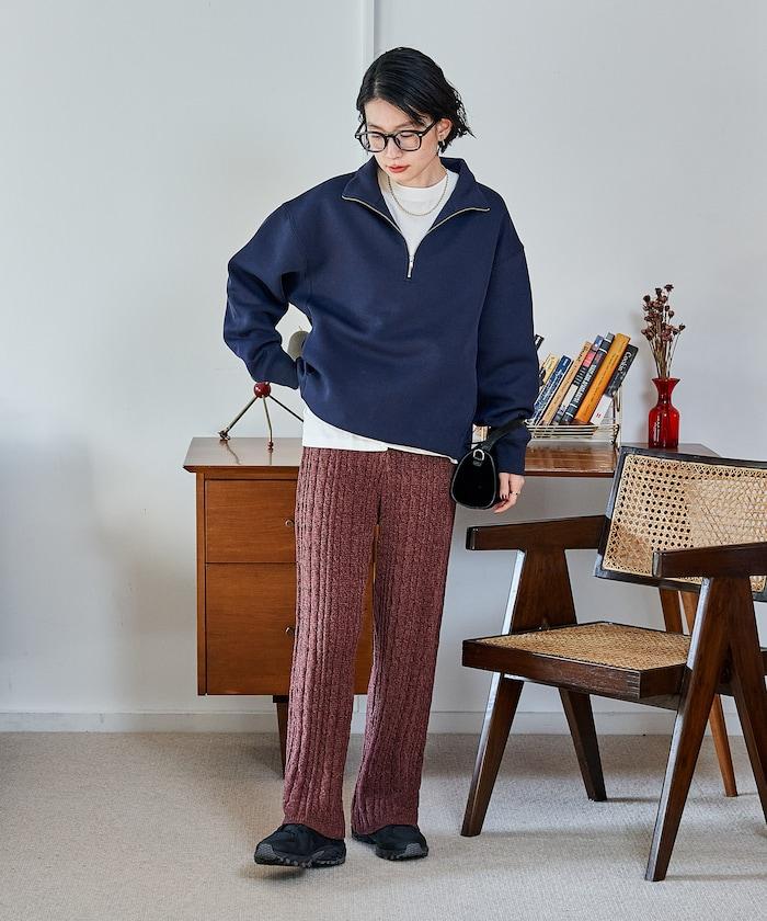 【套裝商品】粘合半拉鍊裙套裝