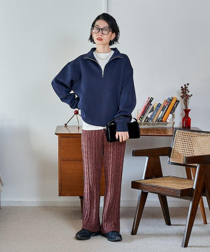 【套裝商品】粘合半拉鍊裙套裝