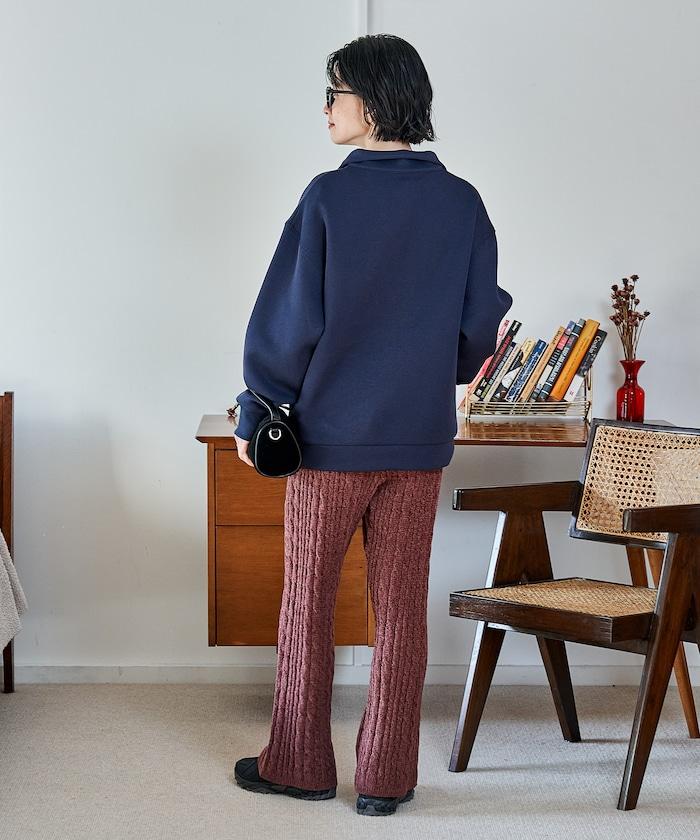 【套裝商品】粘合半拉鍊裙套裝