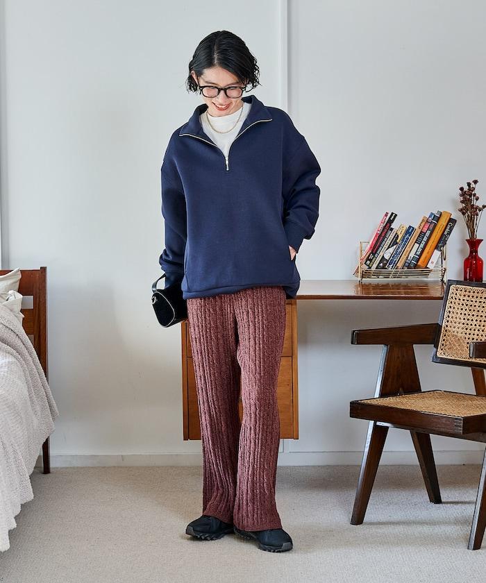 【套裝商品】粘合半拉鍊裙套裝