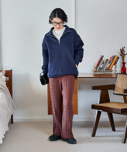 【套裝商品】粘合半拉鍊裙套裝