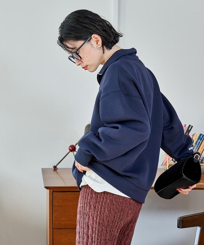 【套裝商品】粘合半拉鍊裙套裝