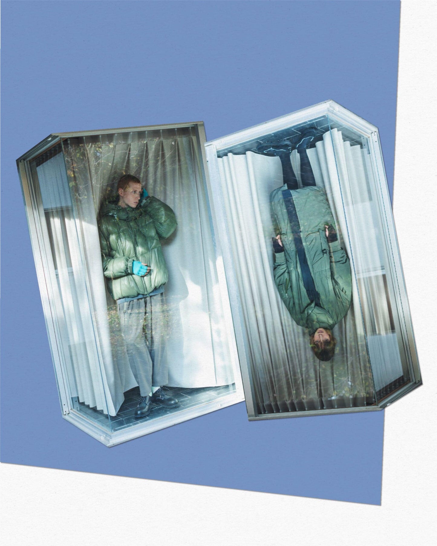 F/CE. PERTEX輕量棉服連帽外套