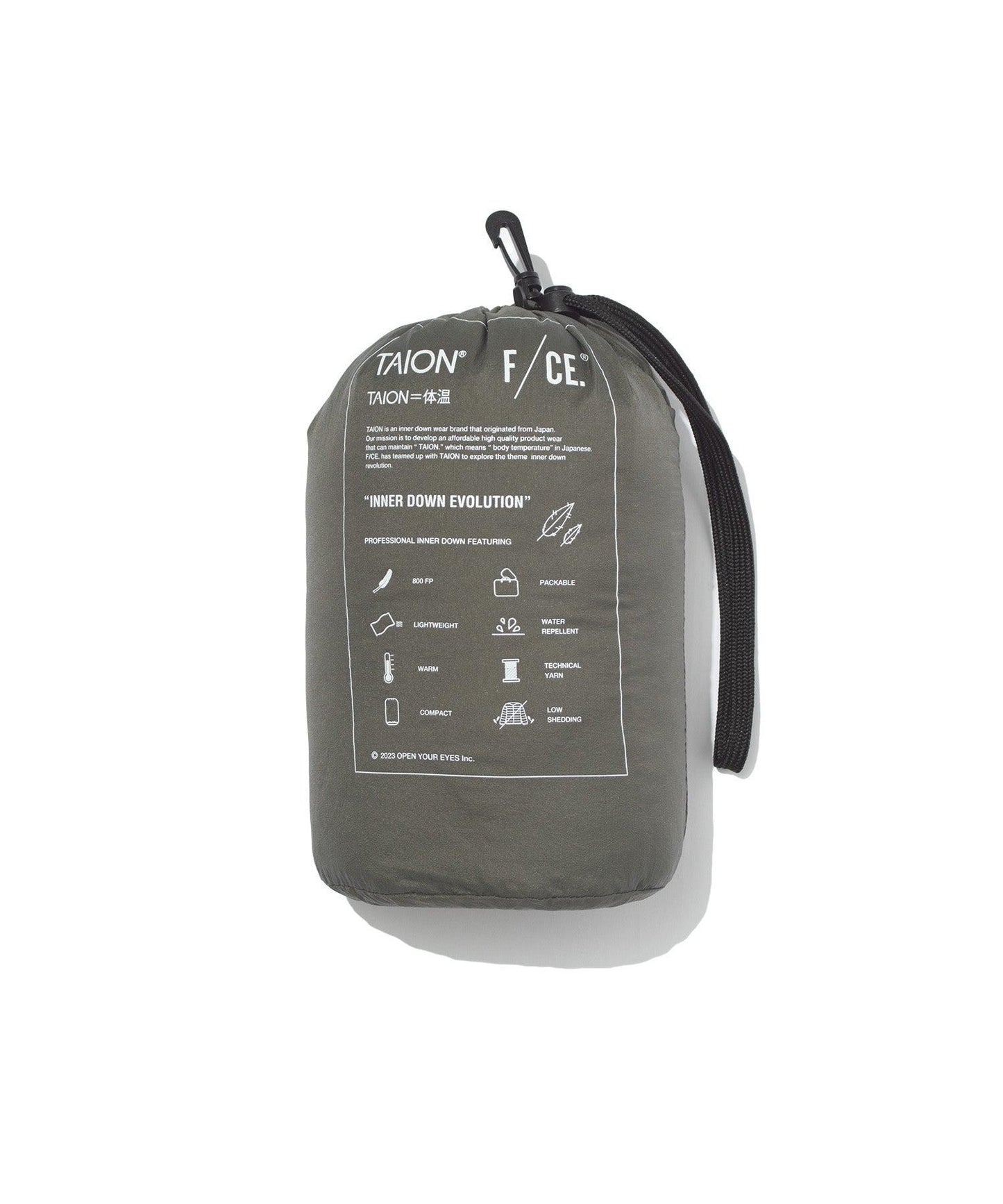 F/CE. 25-TAION BF/CE. 可收納內膽羽絨夾克