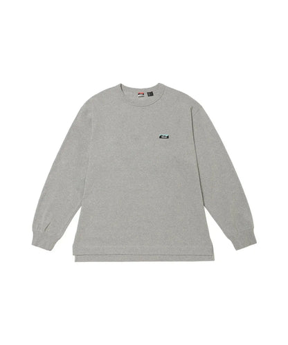 NANGA ECO HYBRID BOX LOGO 刺繡 長袖T恤（男女同款）