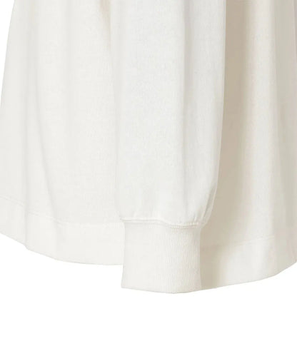 NANGA ECO HYBRID BOX LOGO 刺繡 長袖T恤（男女同款）