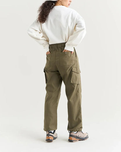 NANGA ECO HYBRID BOX LOGO 刺繡 長袖T恤（男女同款）