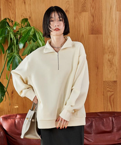 【套裝商品】粘合半拉鍊裙套裝