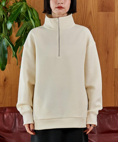 【套裝商品】粘合半拉鍊裙套裝