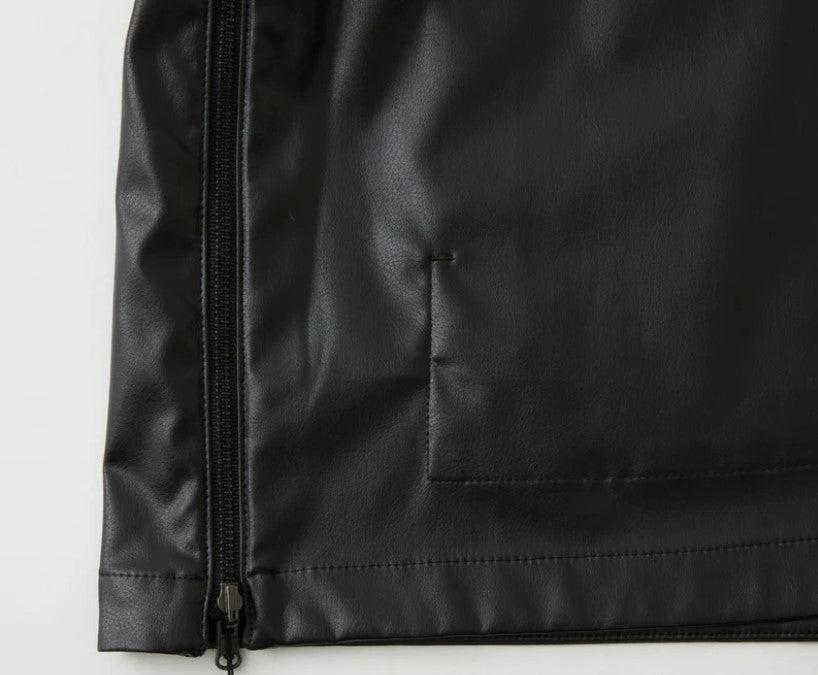 White Mountaineering W FACE 人造皮革 可雙面穿 套頭上衣