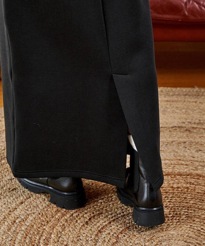 【套裝商品】粘合半拉鍊裙套裝