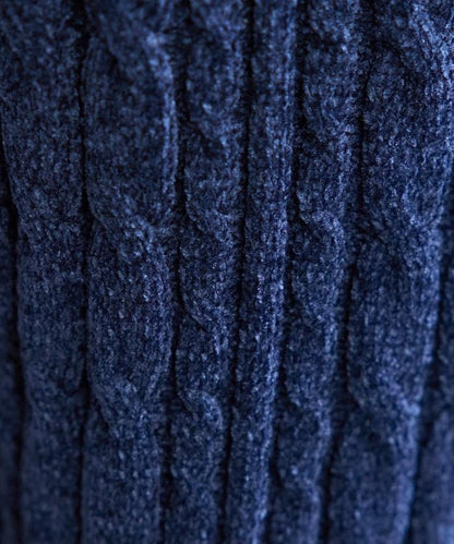 絨線編織針織長褲