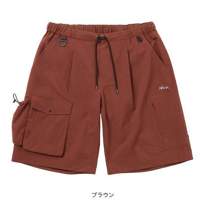 NANGA 《AIR》 CLOTH UTILITY PK CARGO SHORTS 工裝短褲