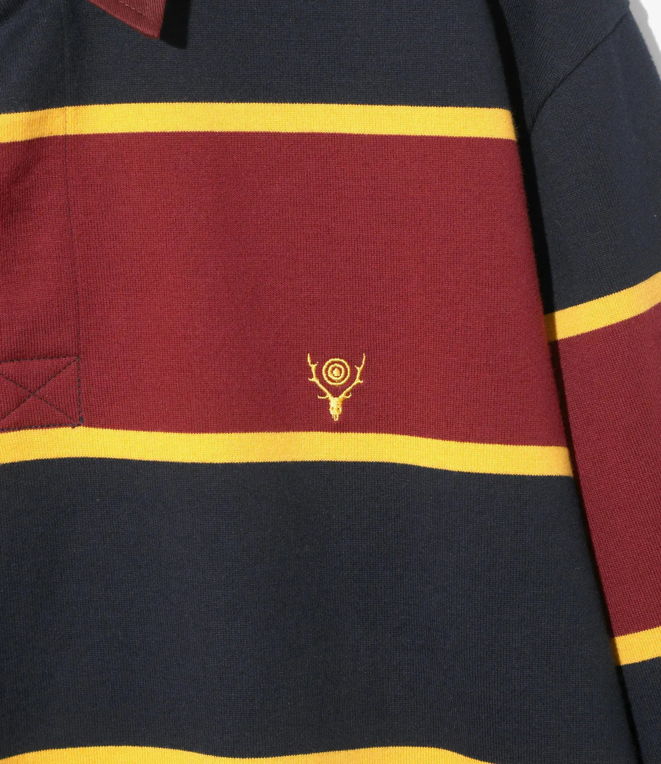 South2west8 Rugger Shirt 棉質Plainstitch長袖襯衫