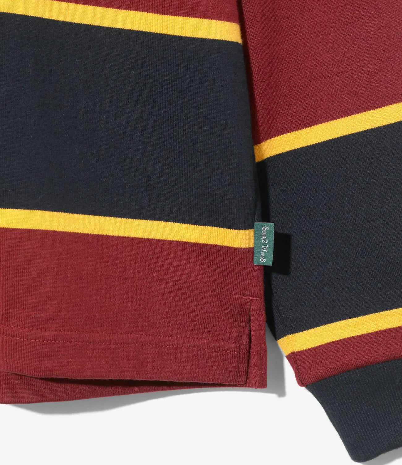 South2west8 Rugger Shirt 棉質Plainstitch長袖襯衫