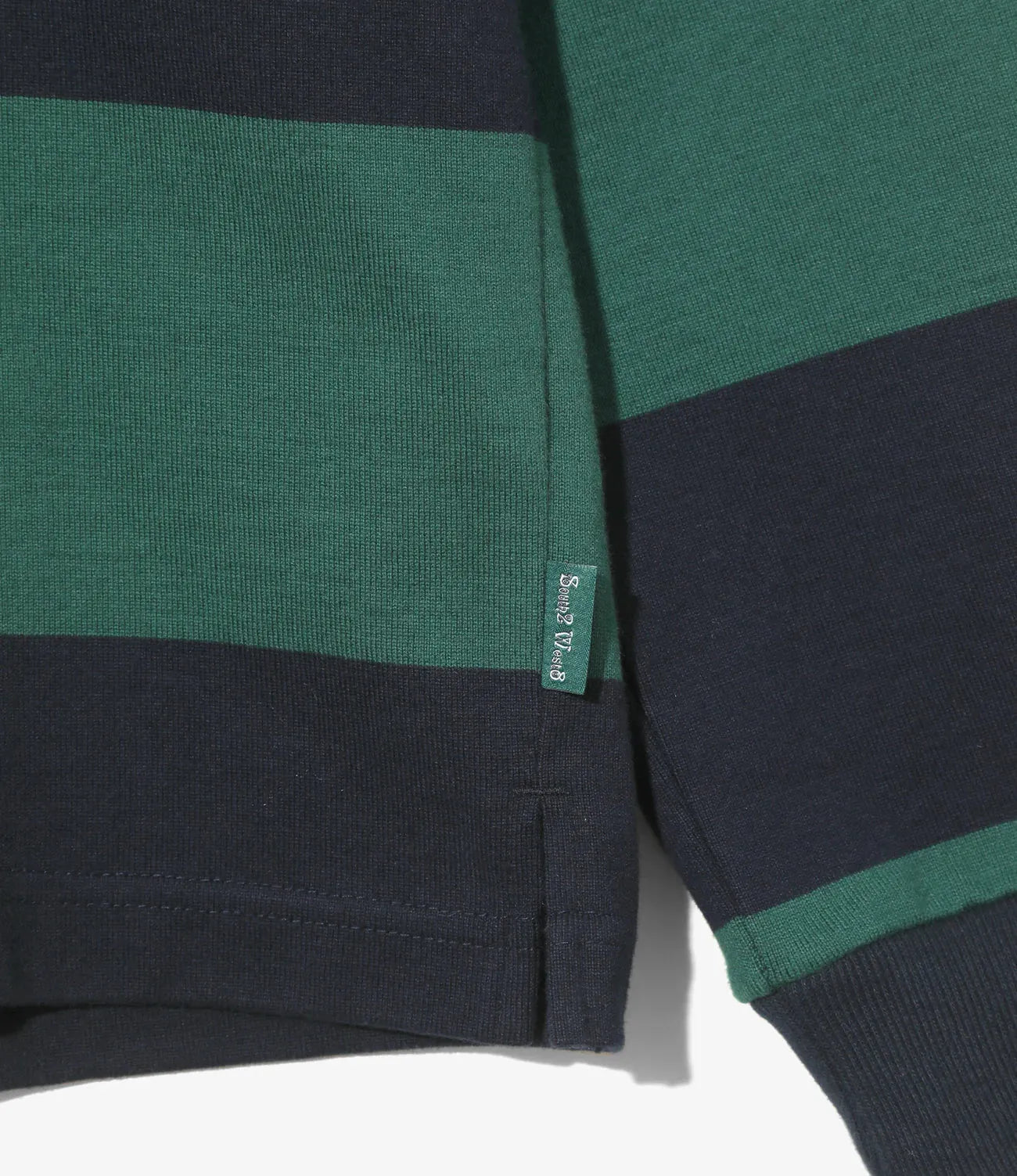 South2west8 Rugger Shirt 棉質Plainstitch長袖襯衫