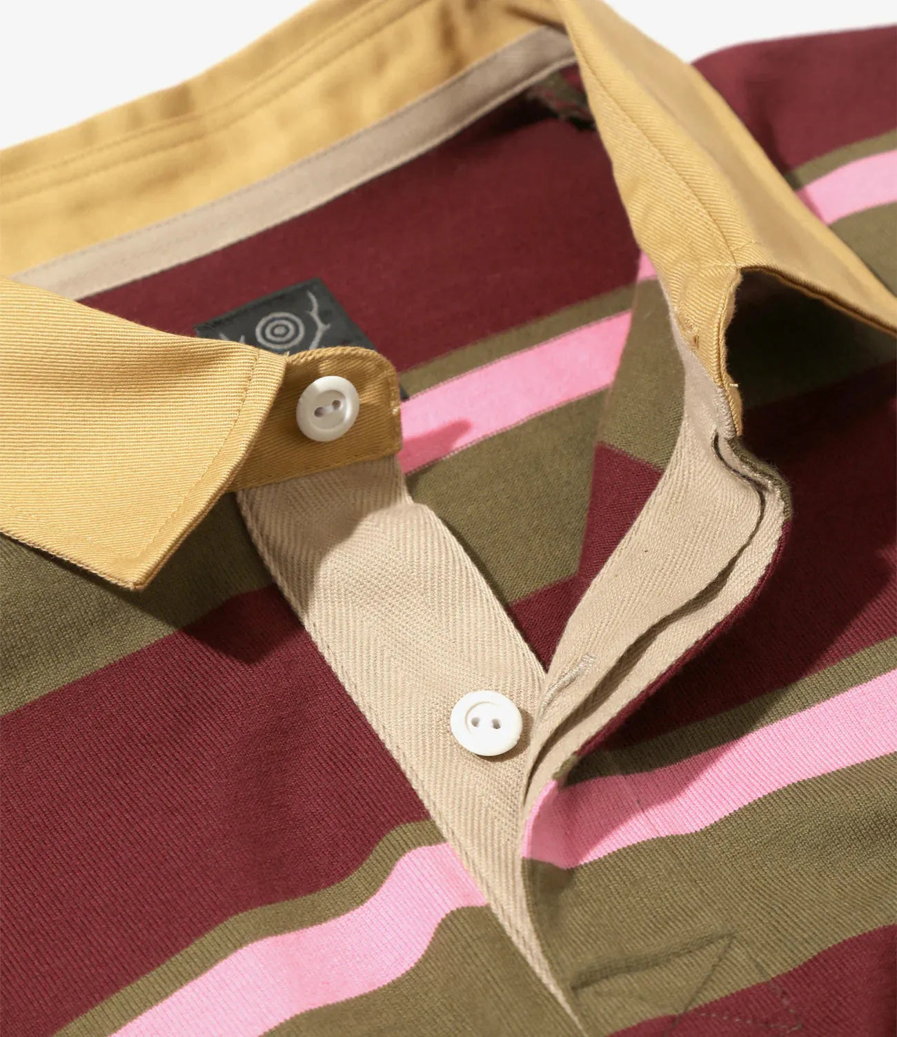 South2west8 Rugger Shirt 棉質Plainstitch長袖襯衫