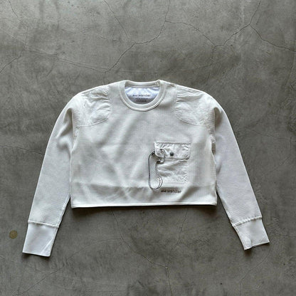 and wander PEwaffle 短款T恤 W款