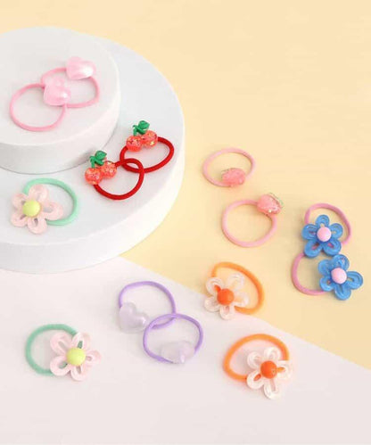 透明花朵發繩2個裝