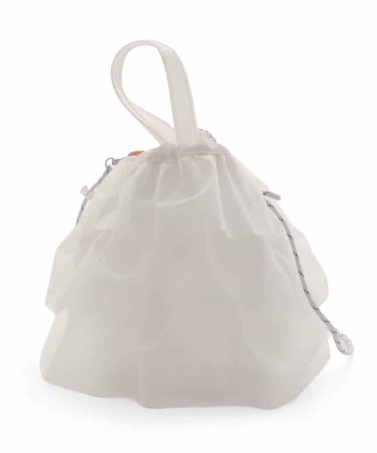 透明荷葉邊化妝包